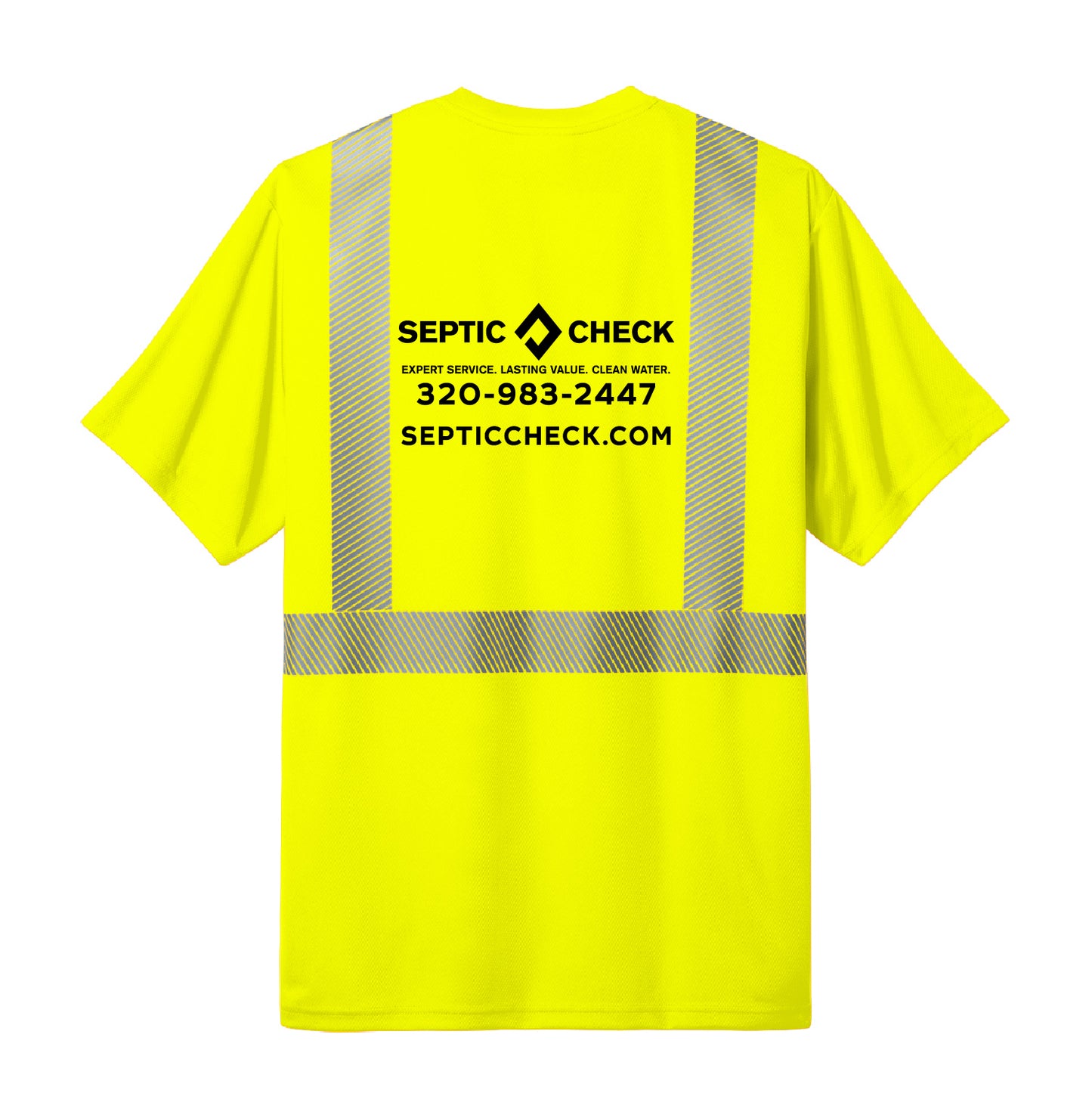 Septic Check CornerStone® ANSI 107 Class 2 Segmented Tape Tee