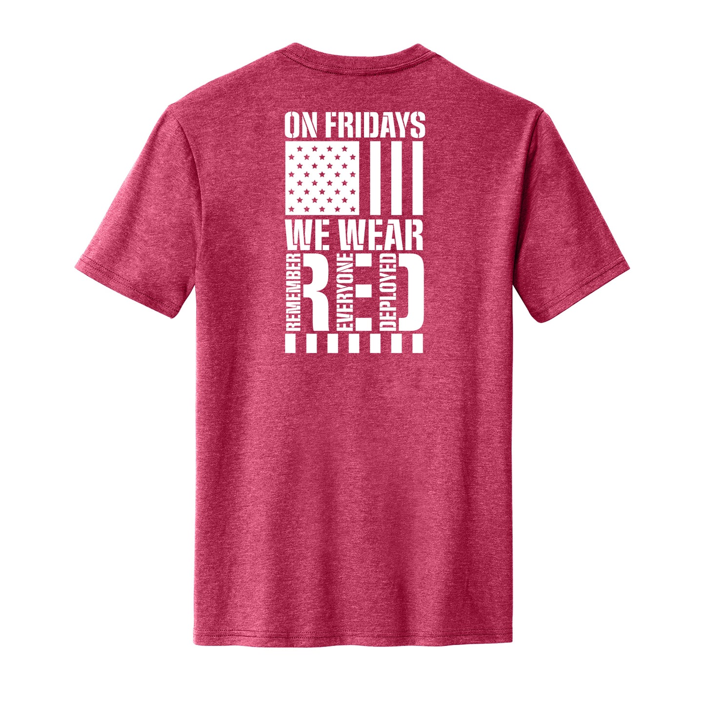 WAL Post 150 Red Friday Perfect Blend CVC Tee