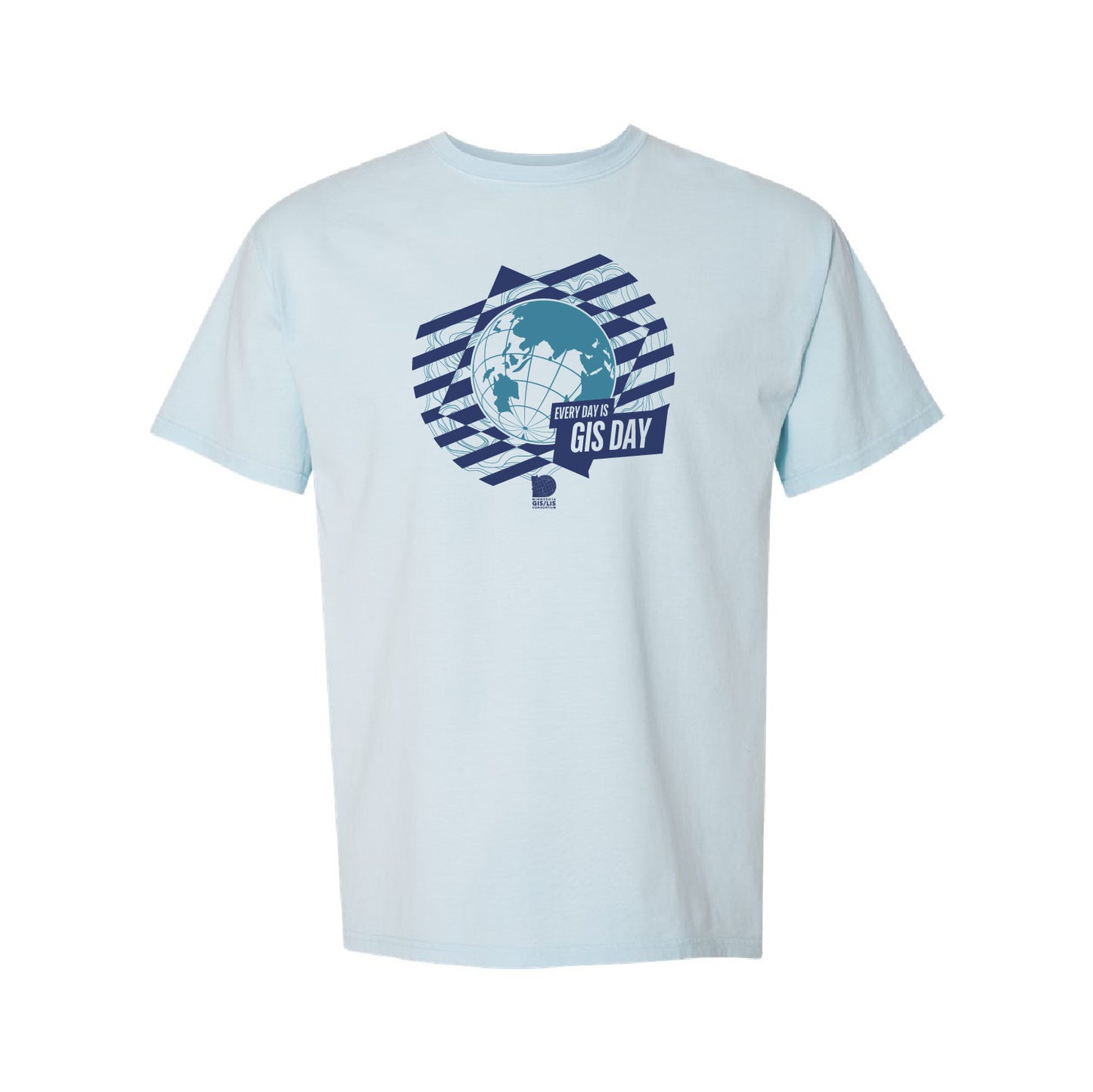 GIS Day 2025 Men's Garment-Dyed T-Shirt (2)