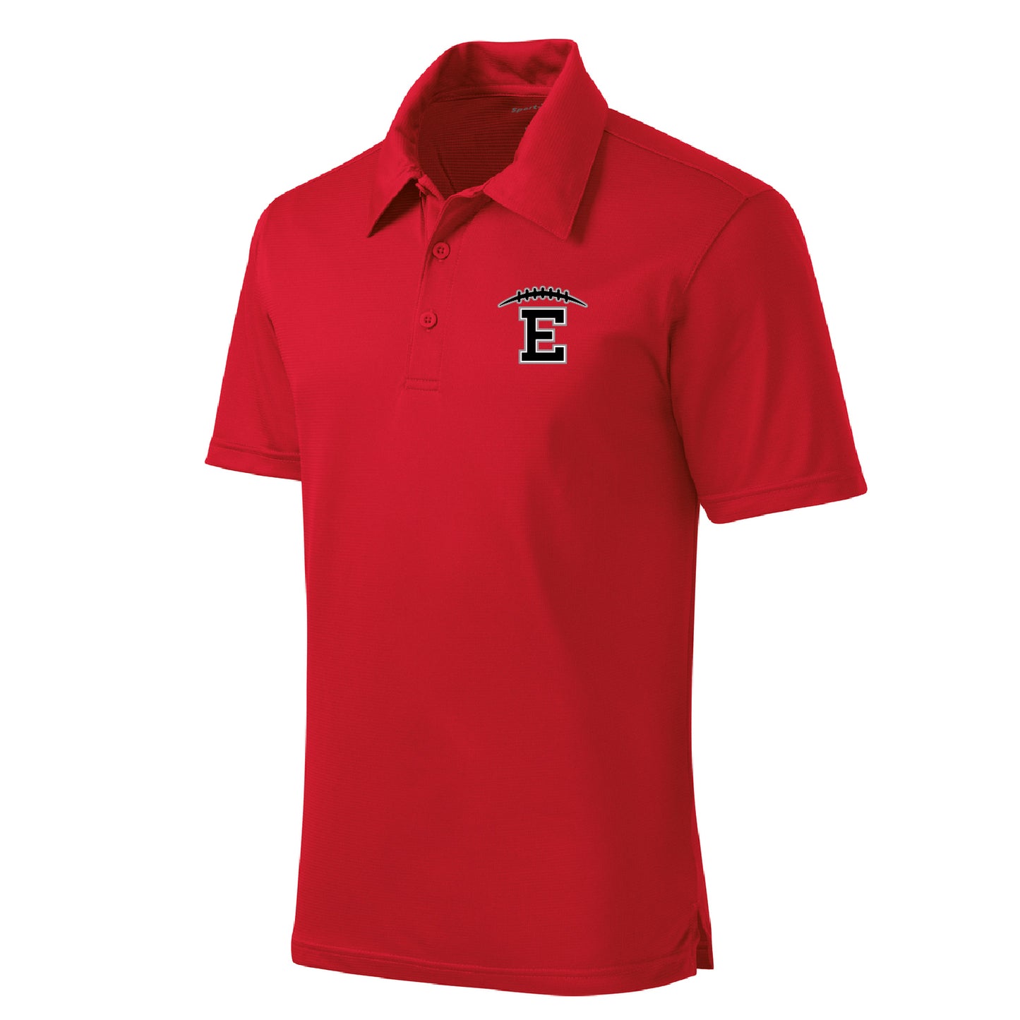 Duluth East Football PosiCharge Active Textured Polo Design 2