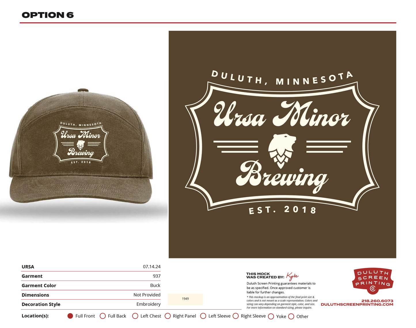 URSA Pioneer Snapback