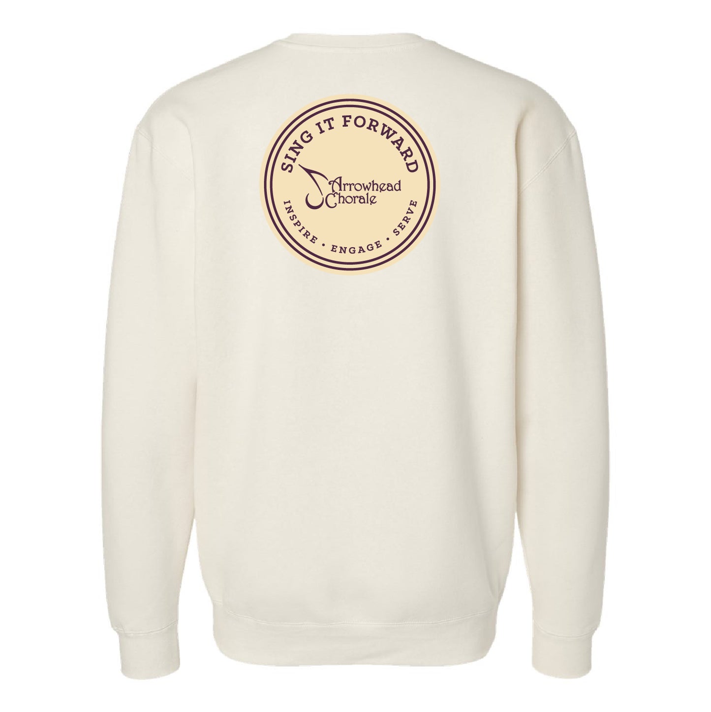 Arrowhead Chorale Sing It Forward Heavyweight Crewneck Sweatshirt