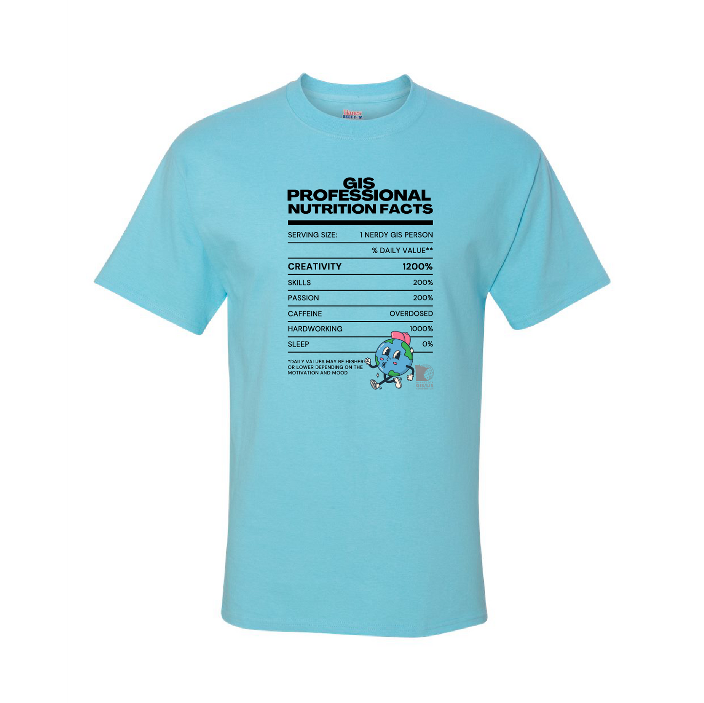MN GIS/LIS Beefy-T® T-Shirt Nutritional Facts