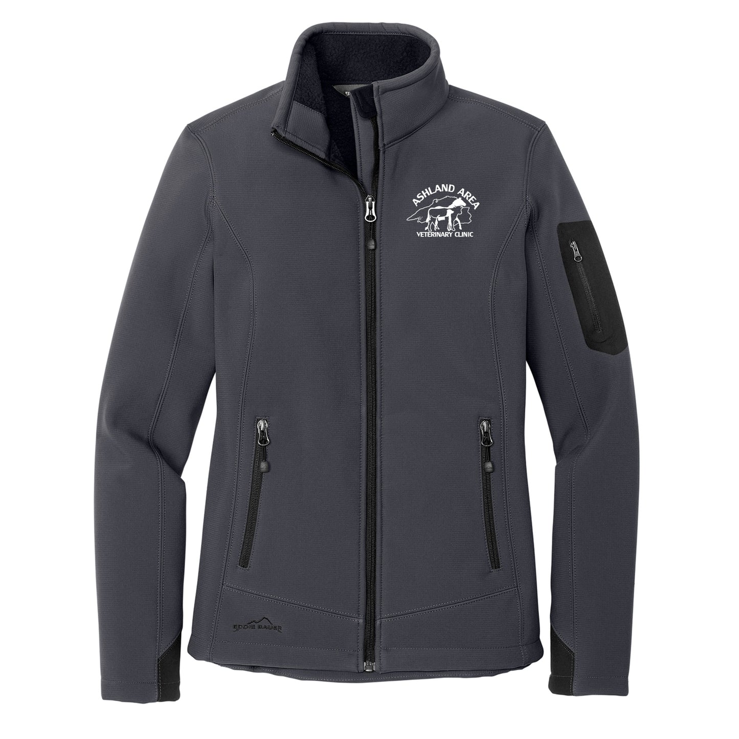 Ashland Vet Clinic Ladies Rugged Ripstop Soft Shell Jacket