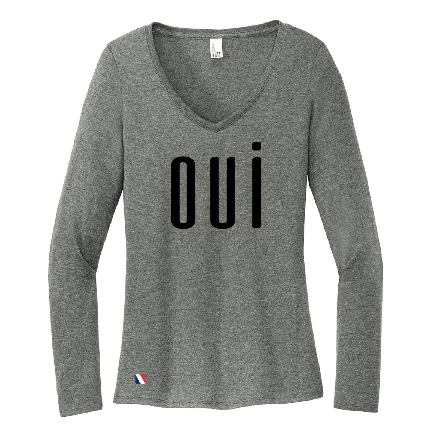 OUI – Women’s Perfect Tri® Long Sleeve V-Neck Tee