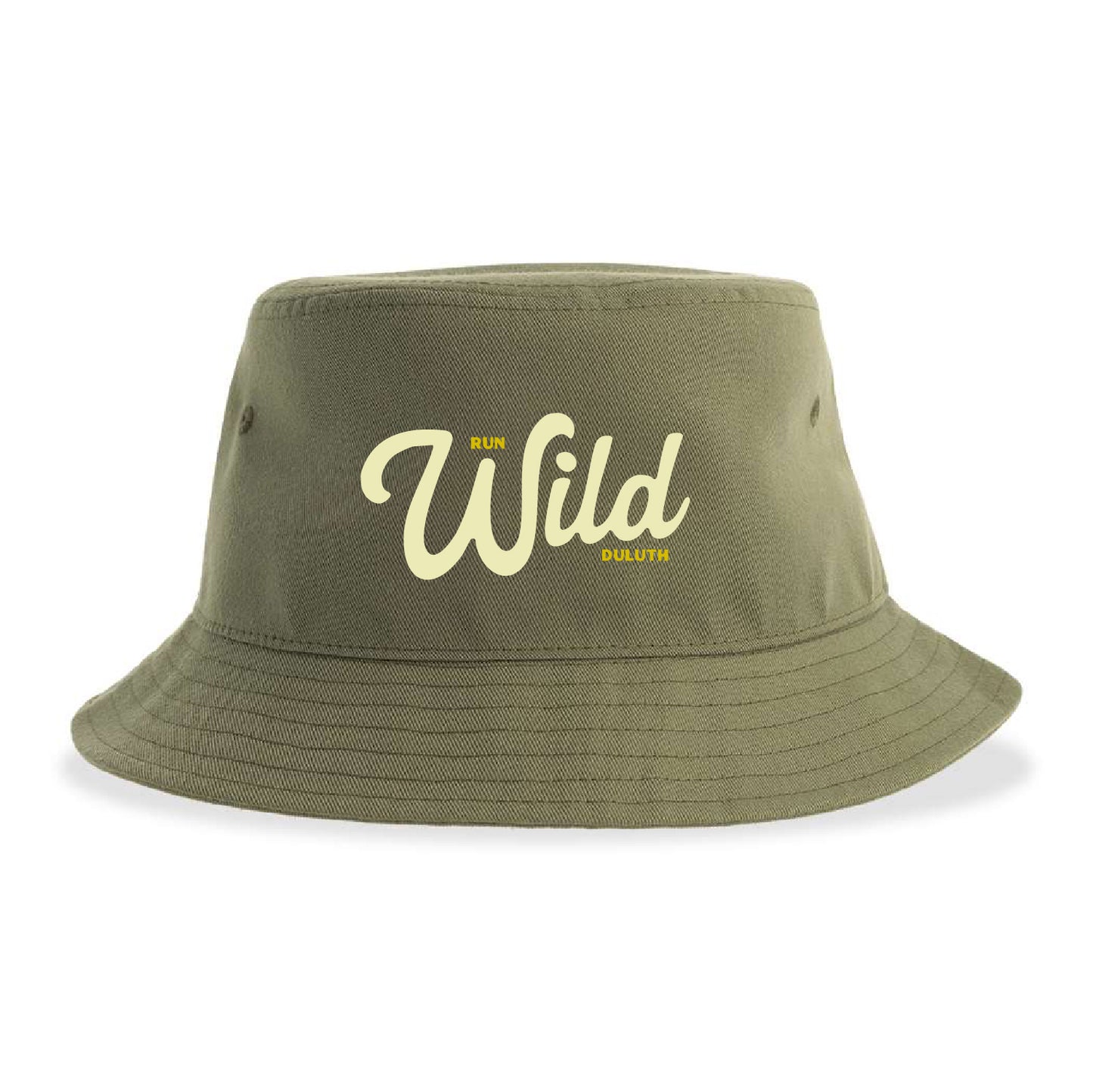 Run Wild Duluth Sustainable Bucket Hat (Script)