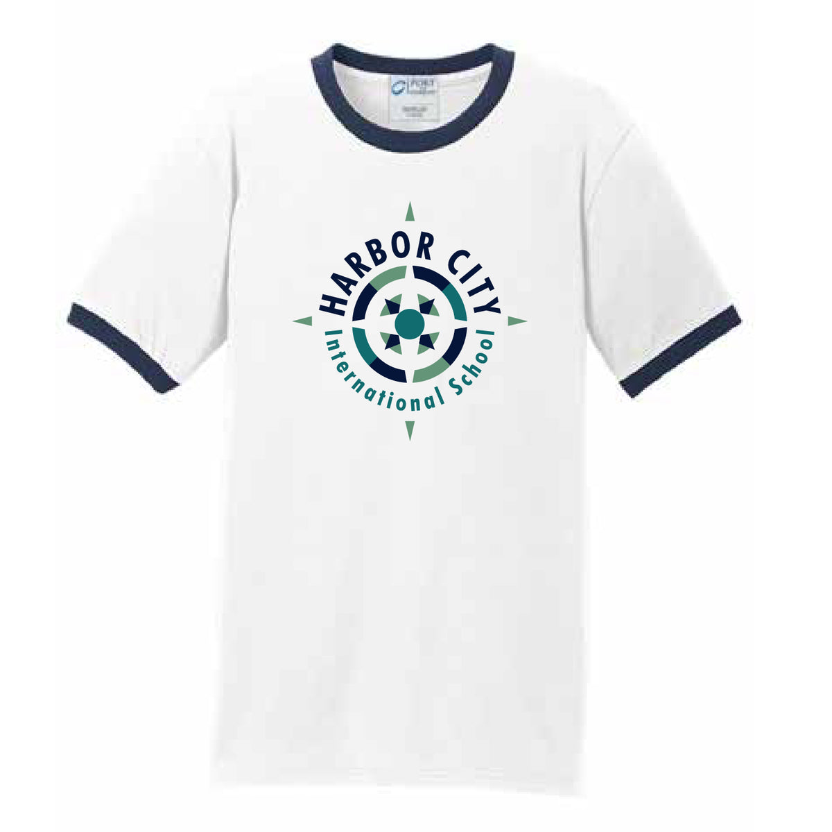 Harbor City Core Cotton Ringer Tee