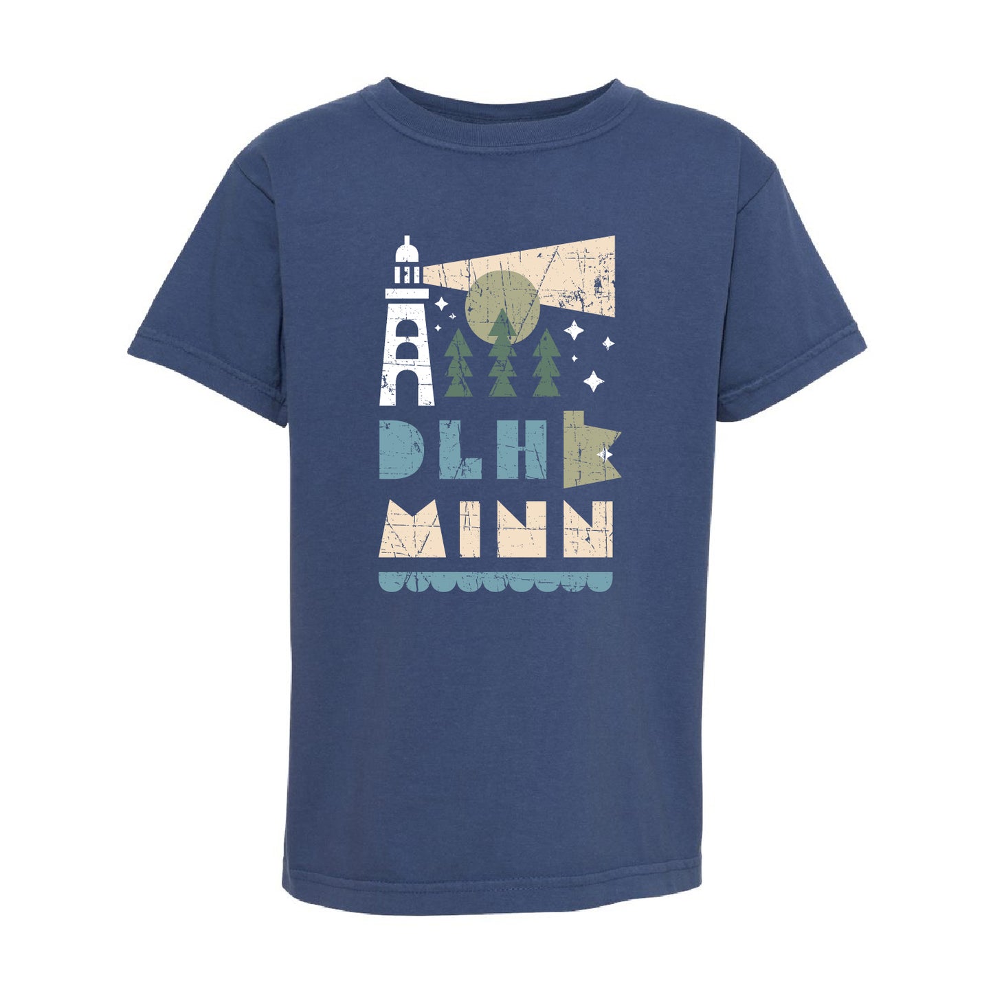 Flagship DLH MINN Youth Garment-Dyed Heavyweight T-Shirt