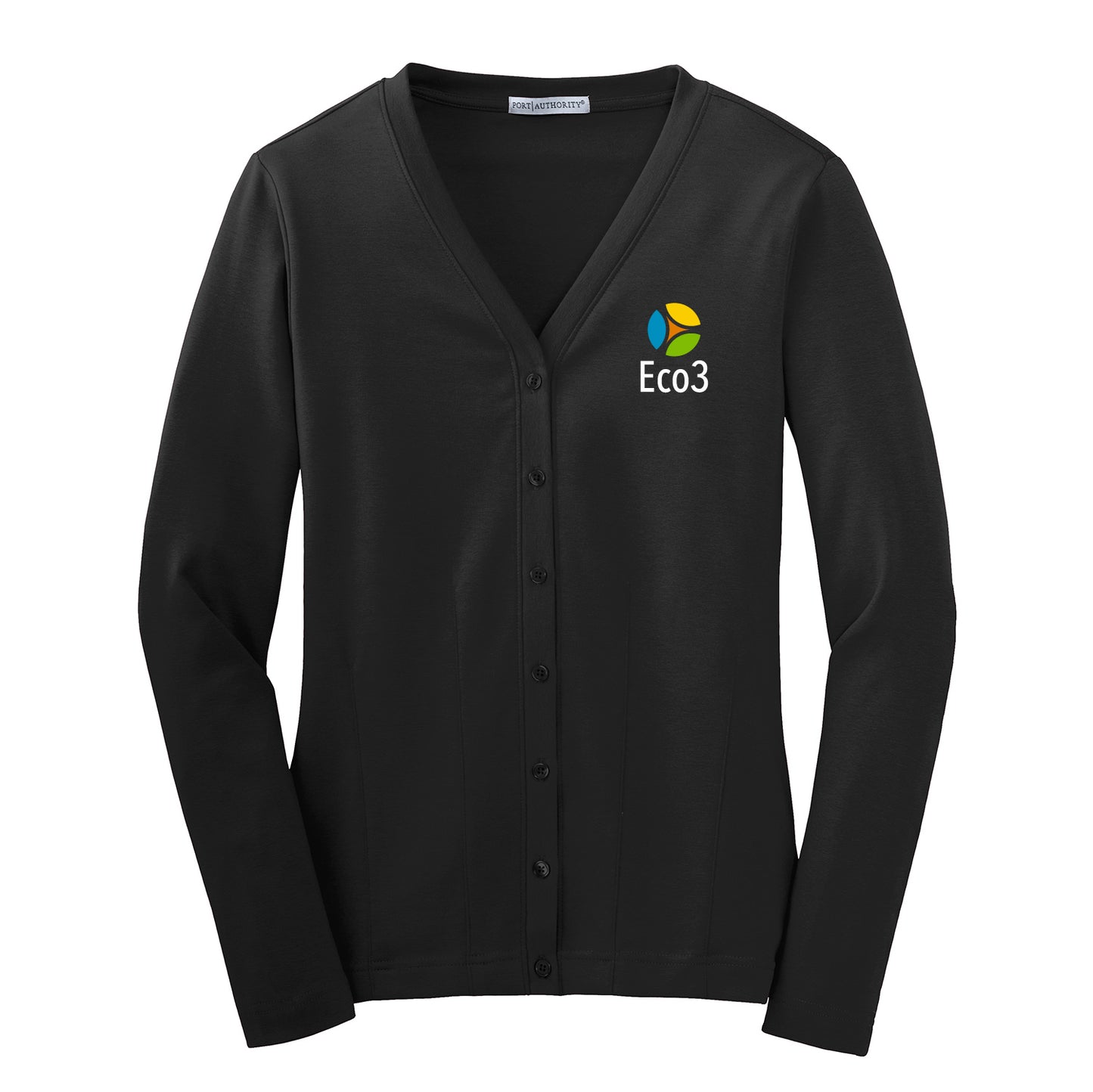 Eco3 Ladies Modern Stretch Cotton Cardigan