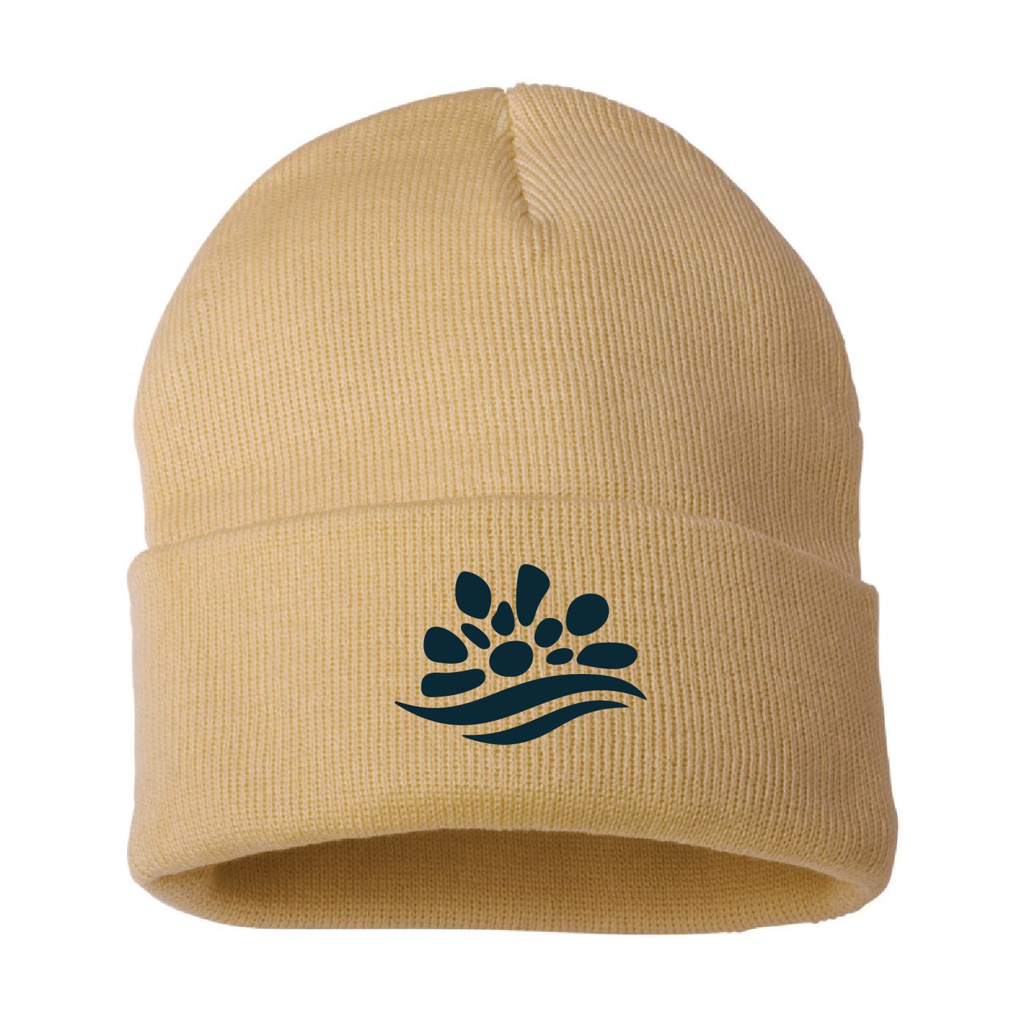 Brightwater Health Solid Cuffed Beanie