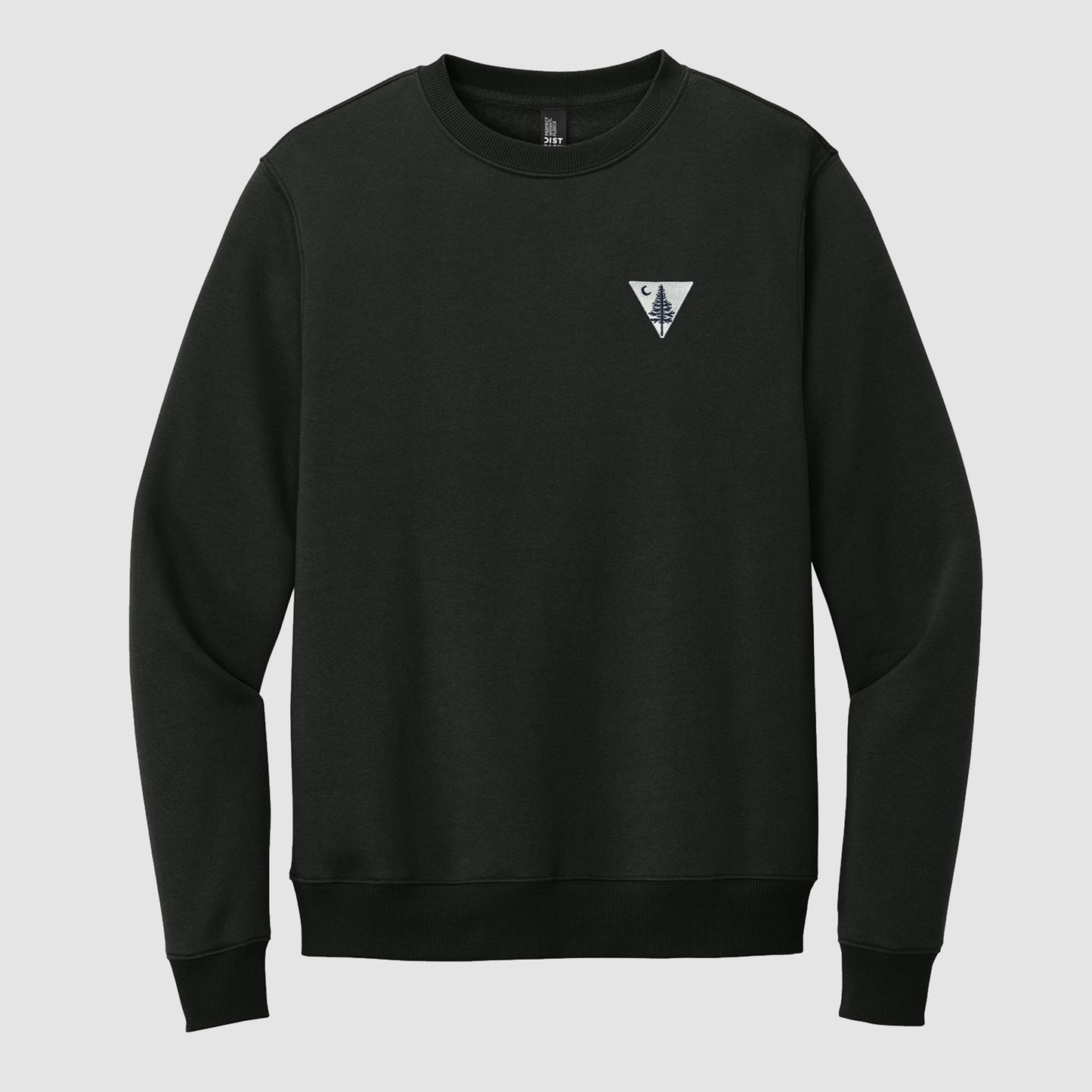 Must Be Minnesota Embroidered Triangle Perfect Weight Fleece Crew