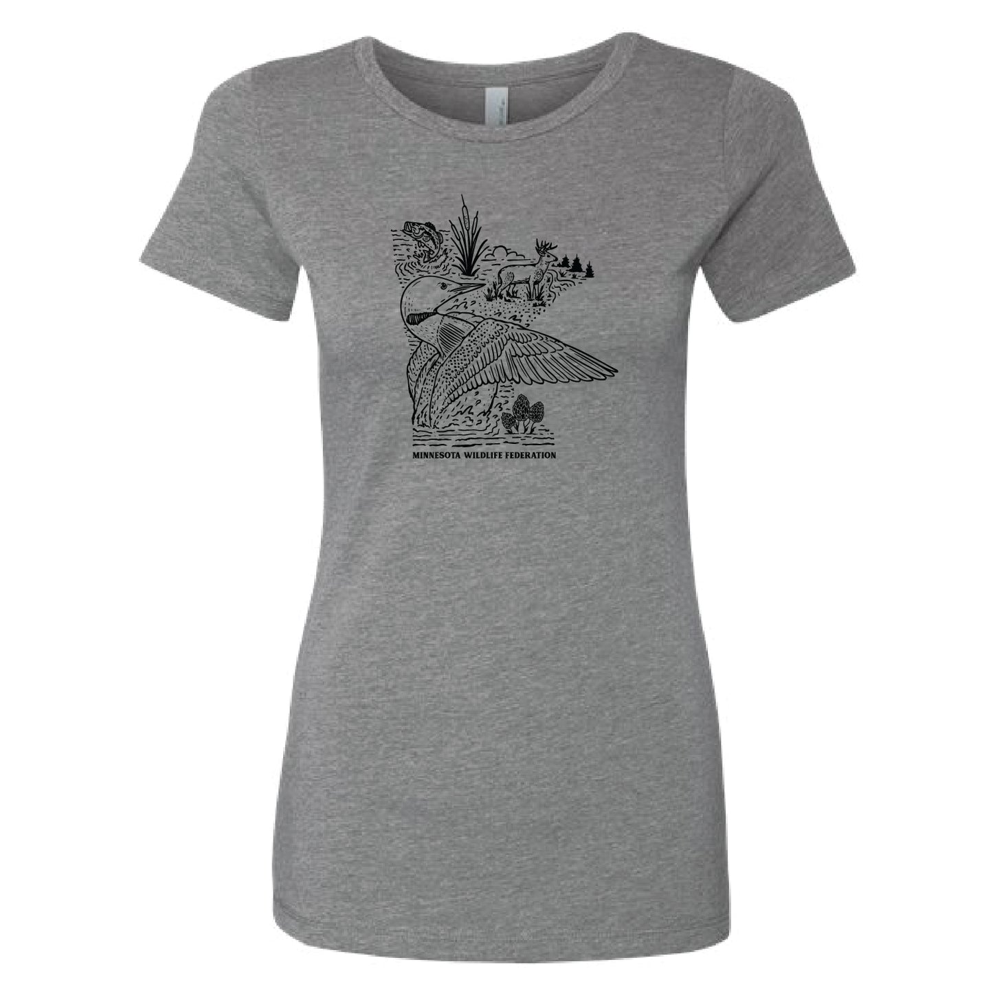 Minnesota Wildlife Federation Women's Soft Tee (2)