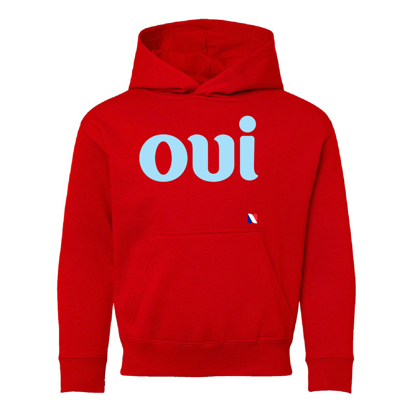 OUI - YOUTH FLEECE HOODIE SWEATSHIRT