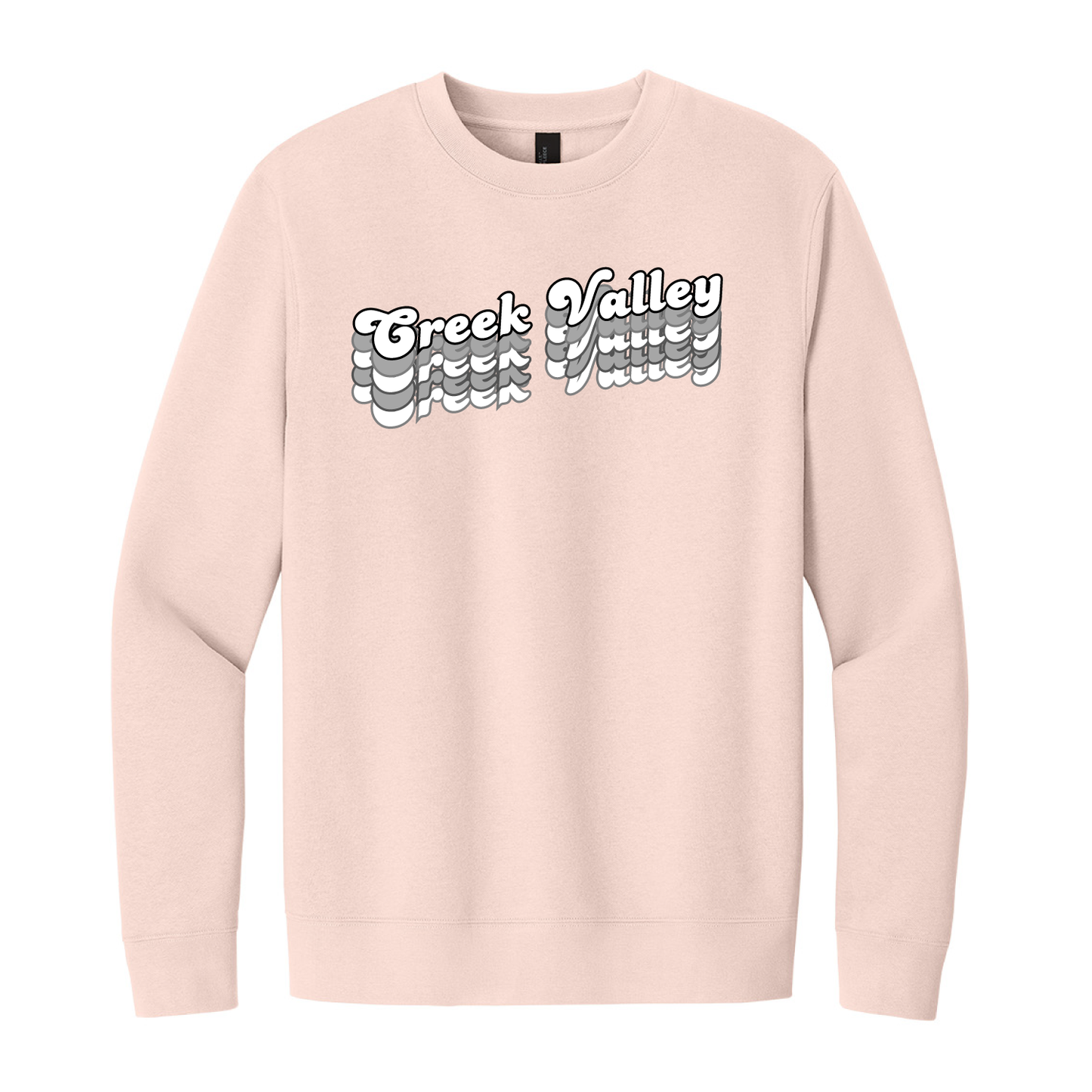 Creek Valley Elementary Unisex Fleece Crew Repeat