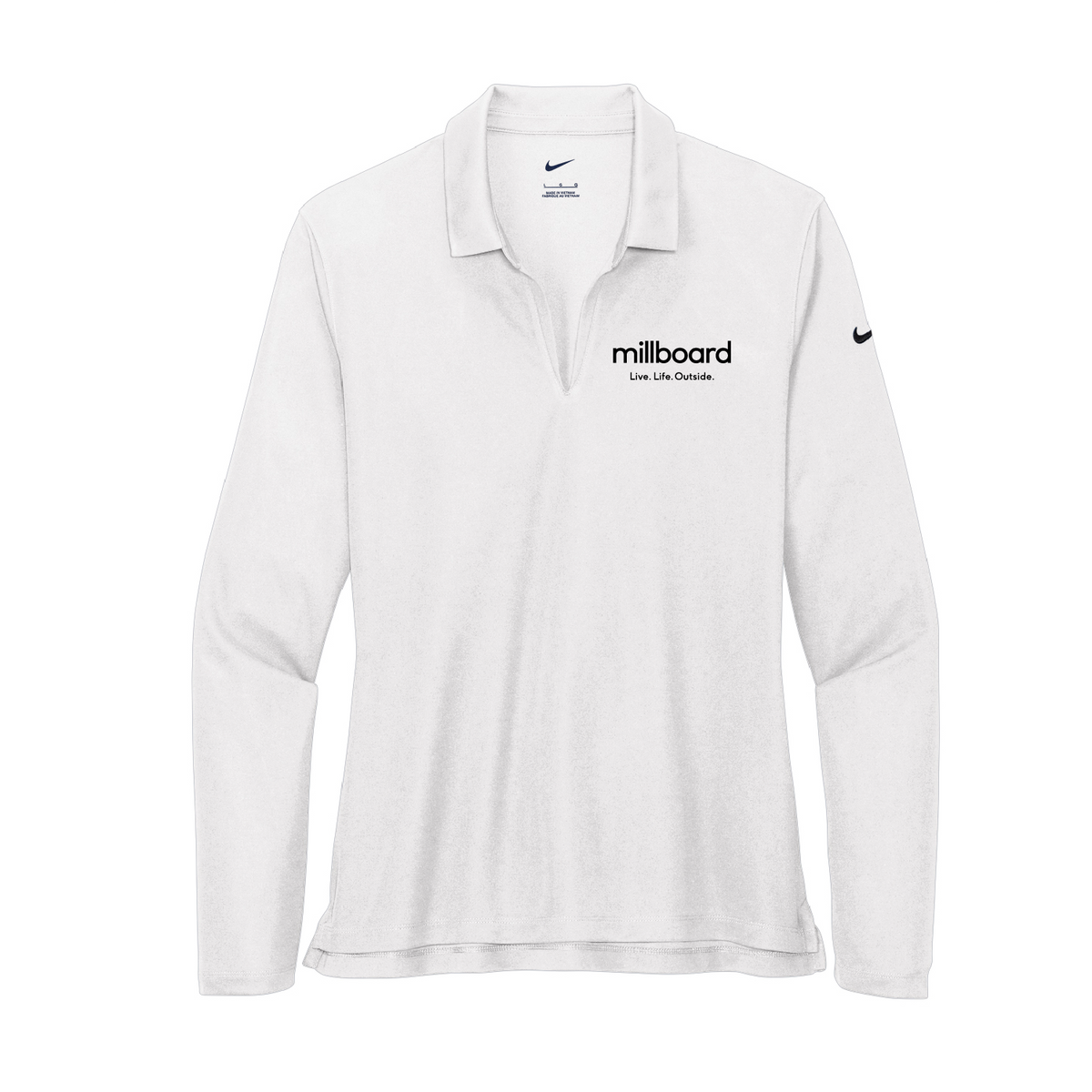 Millboard Nike Women's Dri-FIT Micro Pique 2.0 Long Sleeve Polo