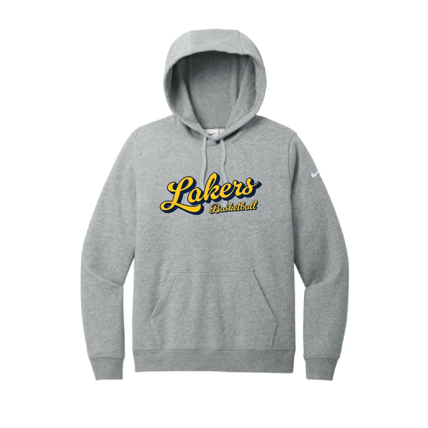 Prior Lake Basketball Women's Club Fleece Sleeve Swoosh Pullover Hoodie