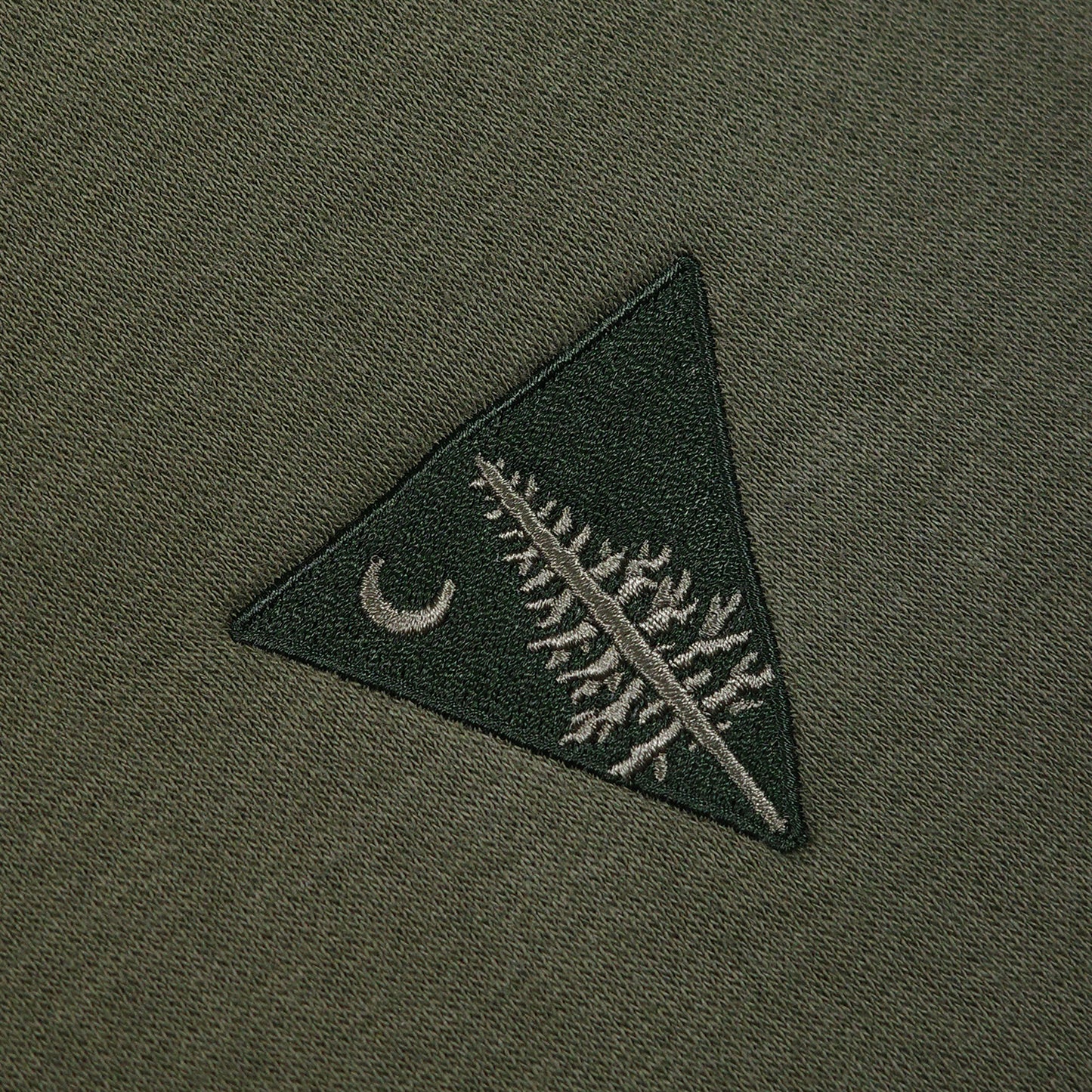 Must Be Minnesota Embroidered Triangle Perfect Weight Fleece Crew