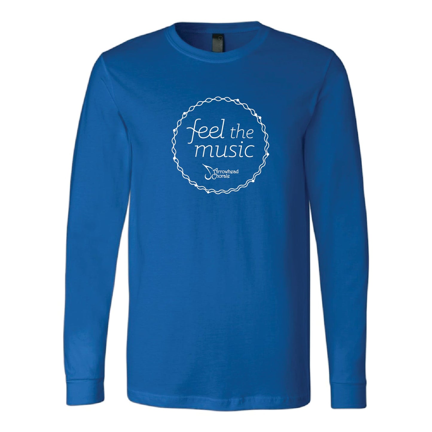 Arrowhead Chorale Feel The Music Unisex Jersey Long Sleeve Tee - DSP On Demand