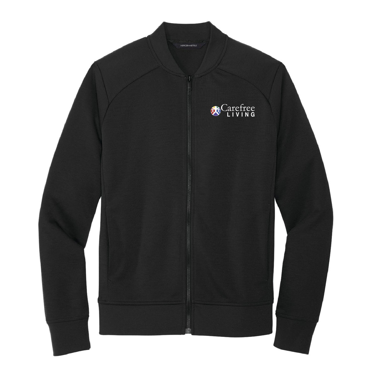 Carefree Living Double-Knit Bomber - DSP On Demand