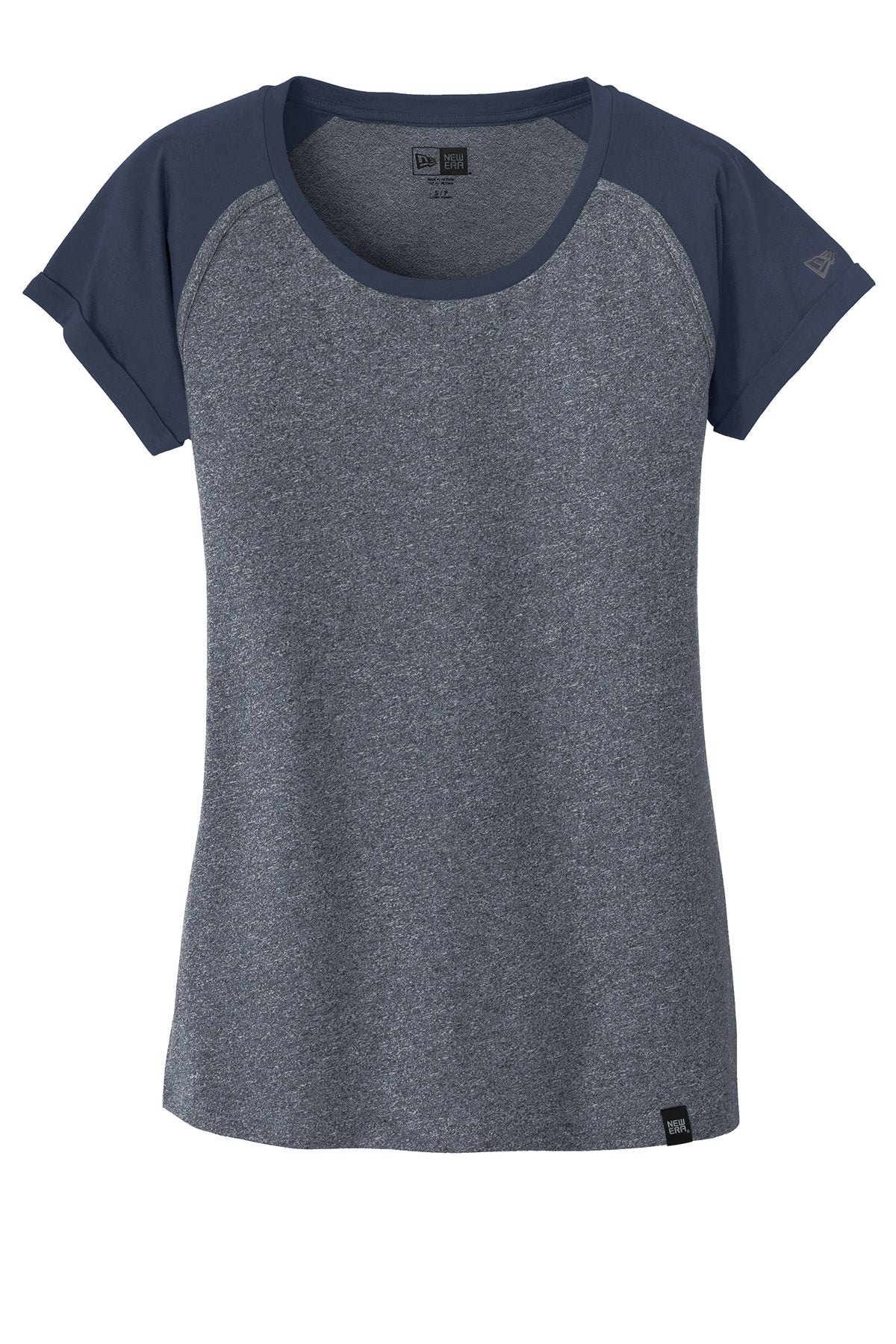 DSP BLANKS New Era® Ladies Heritage Blend Varsity Tee - DSP On Demand