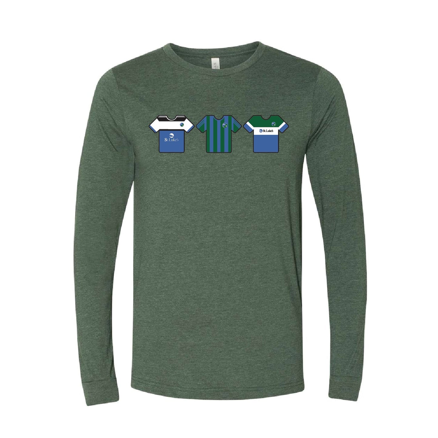 Duluth FC Unisex Heather CVC Long Sleeve Tee 3 - DSP On Demand