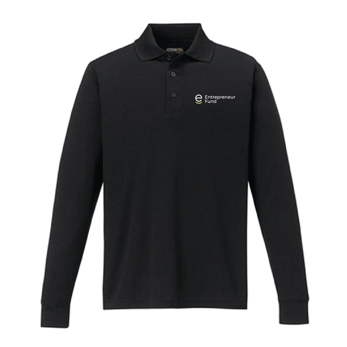 Entrepreneur Fund Men's Lightweight Performance Long Sleeve Polo - DSP On Demand