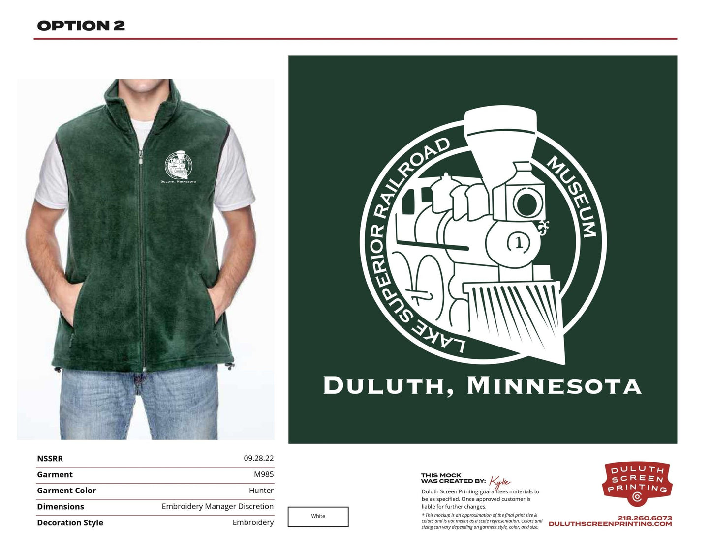 NSSRR Harriton 8 Oz. Fleece Vest - DSP On Demand