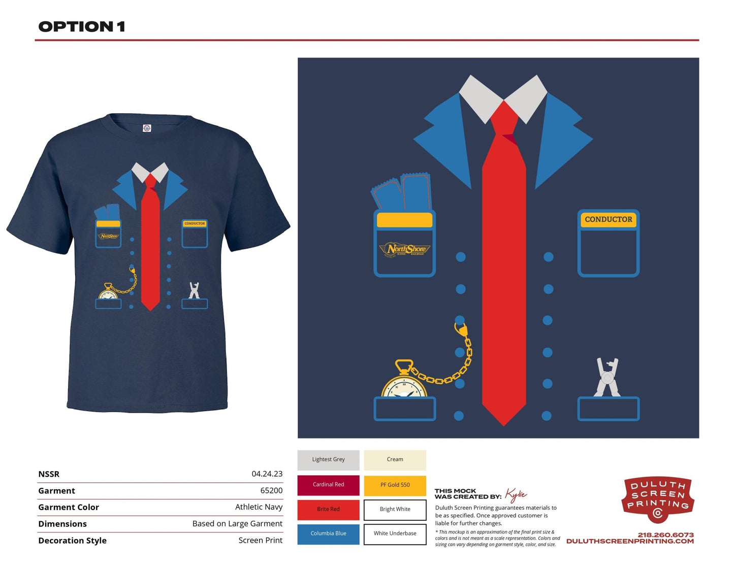 NSSRR Toddler Conductor Tee Delta 5.2 oz Tee - DSP On Demand