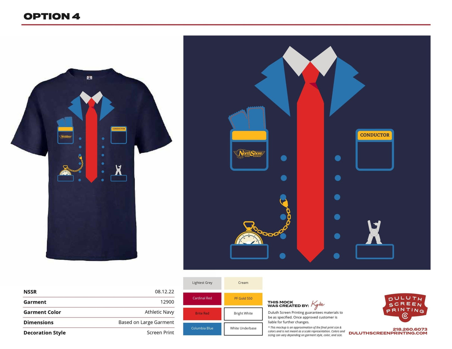 NSSRR Youth Conductor Tee - DSP On Demand