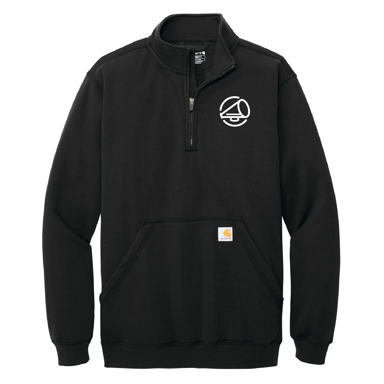 Team script 2024 half zip sweat