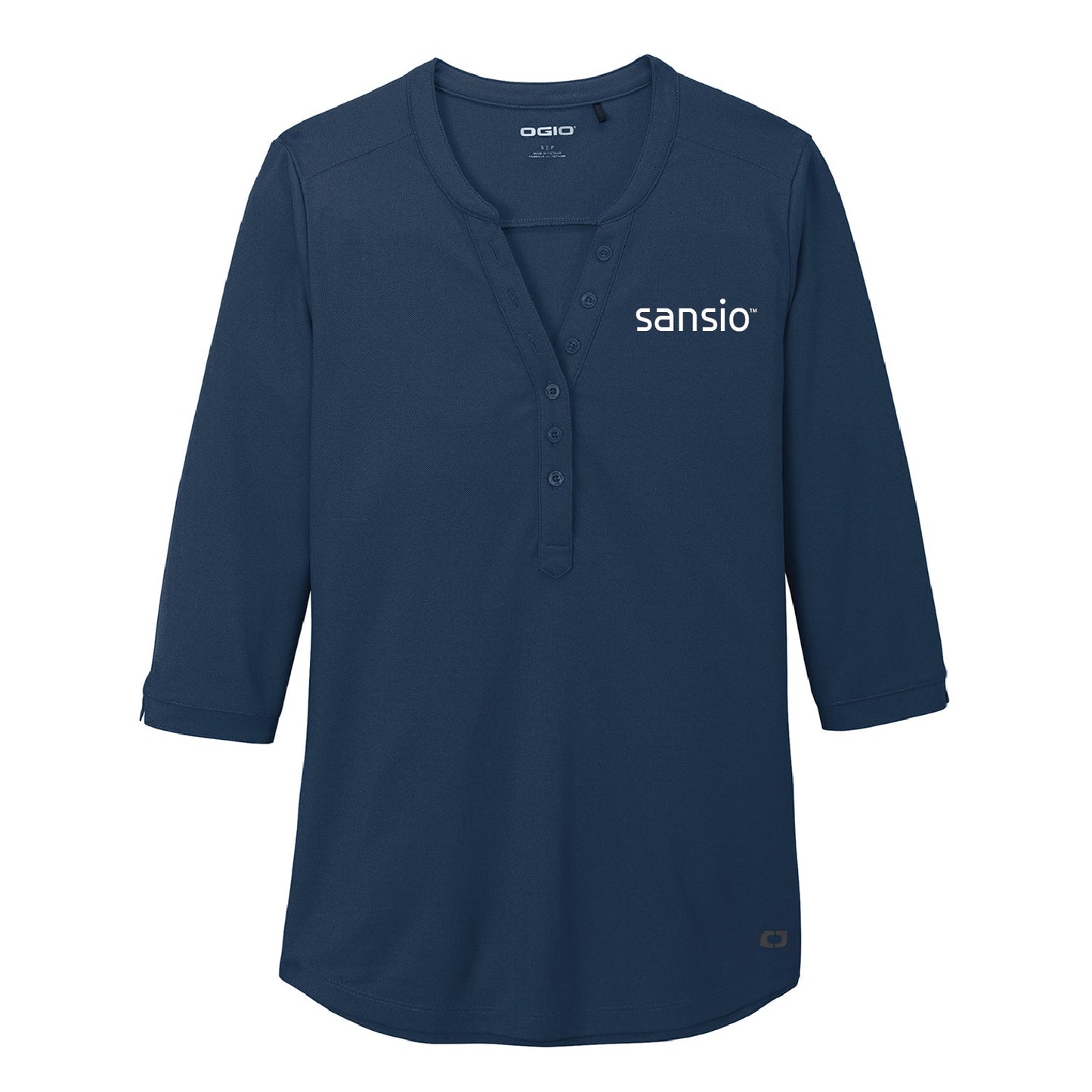 Sansio Ladies Jewel Henley Blouse - DSP On Demand