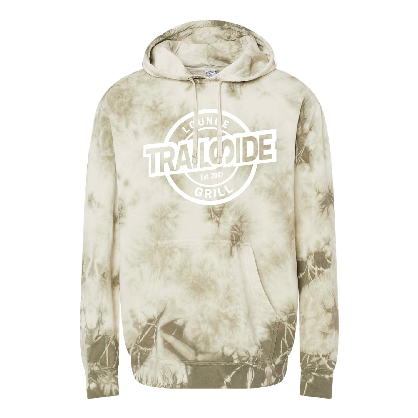 Trailside Midweight Tie-Dyed Hooded Sweatshirt - DSP On Demand