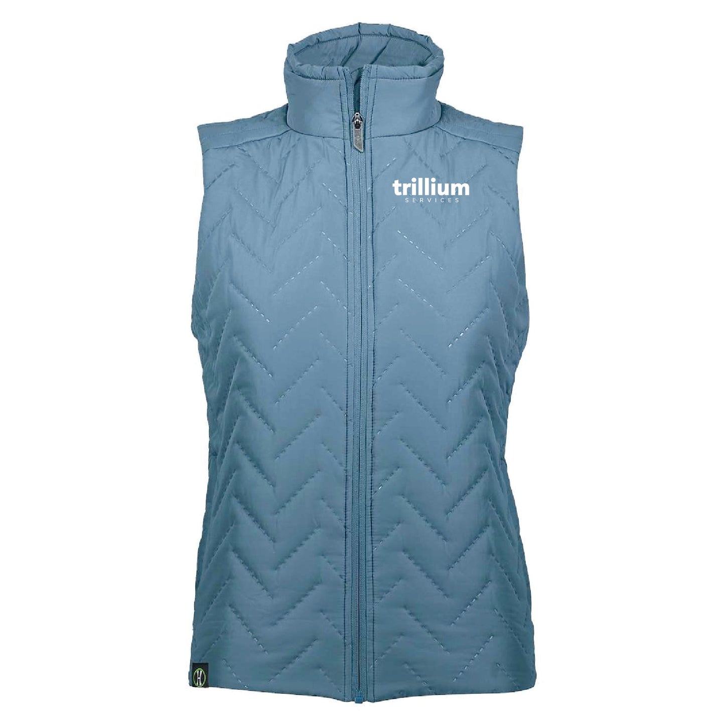 Trillium Services Women's Eco Quilted Vest - DSP On Demand