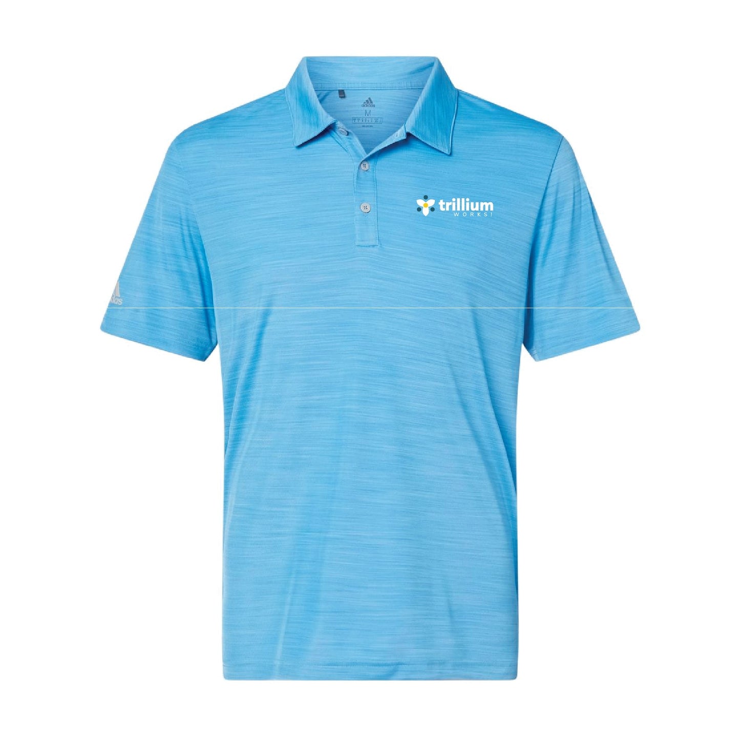 Trillium Works Adidas Mélange Polo - DSP On Demand