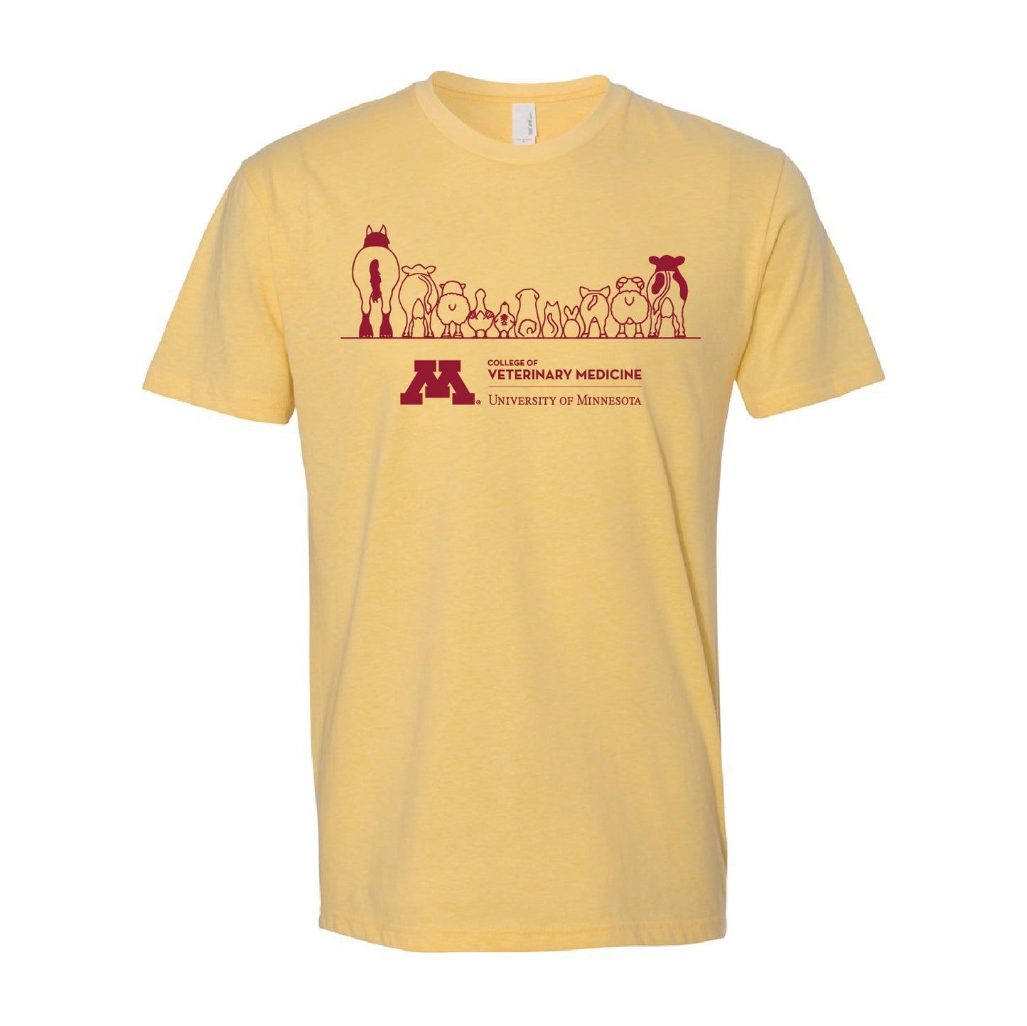 U of M Vet Med Unisex CVC Short Sleeve Crew 2 - DSP On Demand