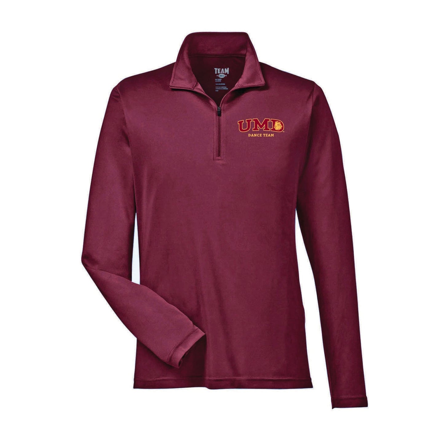 UMD Dance Team Men's Zone Performance Quarter-Zip - DSP On Demand