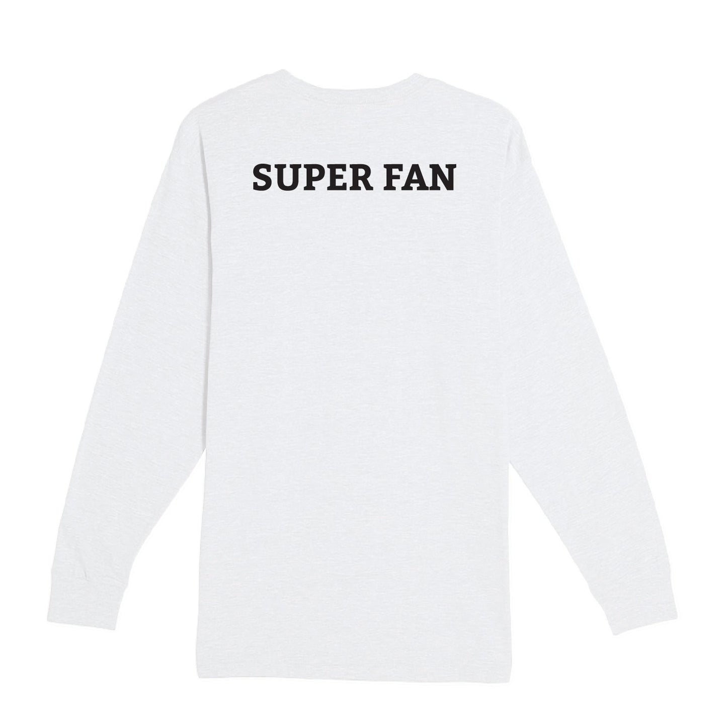 UMD Dance Team SUPER FAN Long Sleeve Crewneck Tee - DSP On Demand