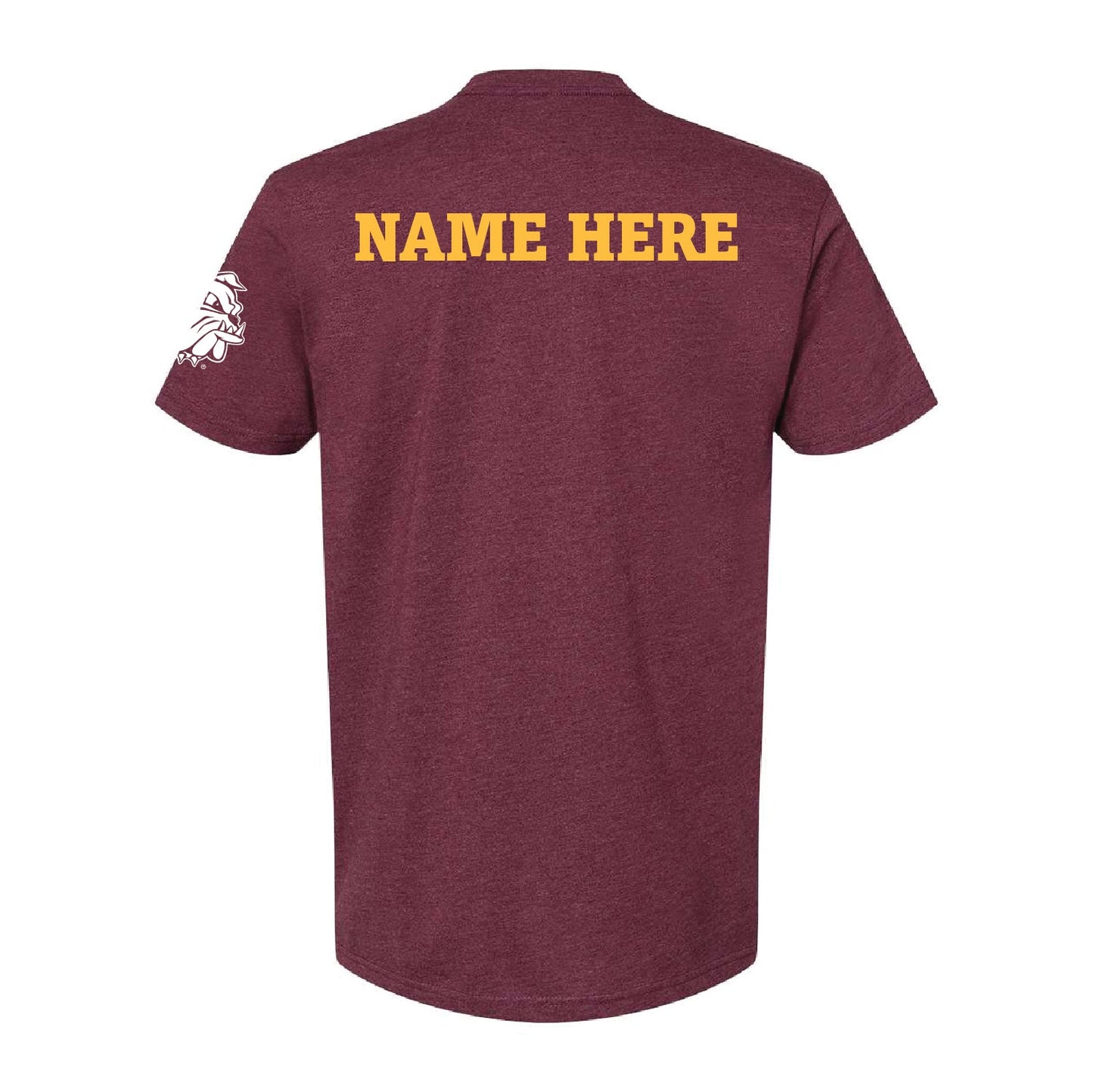 UMD Dance Unisex CVC Short Sleeve Crew CUSTOM NAME ON BACK - DSP On Demand