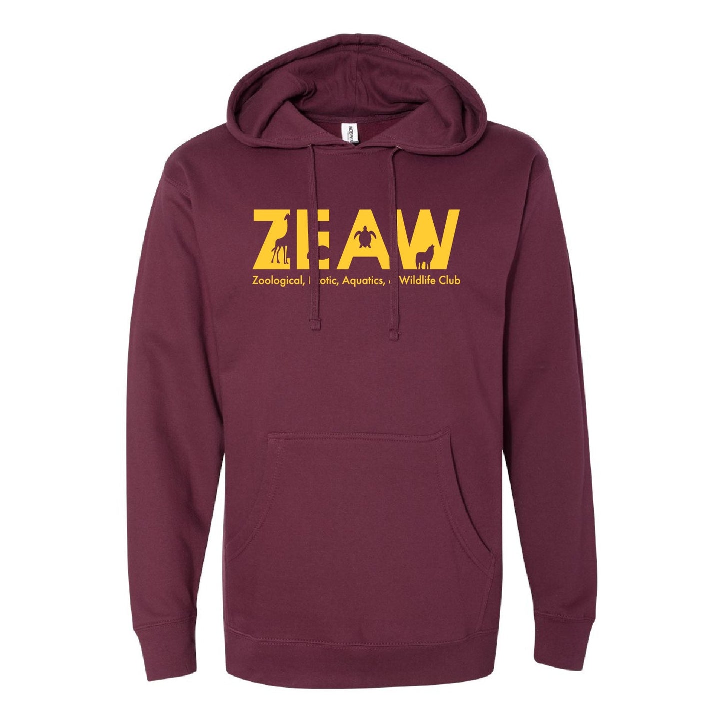 UMN Zoo, Exotic, Aquatic, and Wildlife Medicine Unisex Midweight Hooded Sweatshirt - DSP On Demand