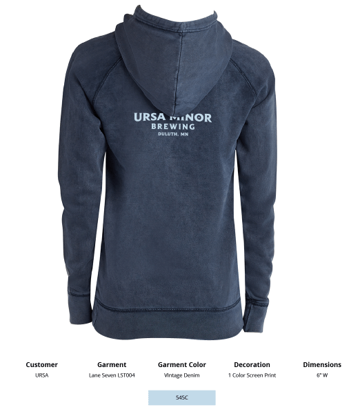 Ursa Lane Seven Unisex Vintage Raglan Hooded Sweatshirt - DSP On Demand