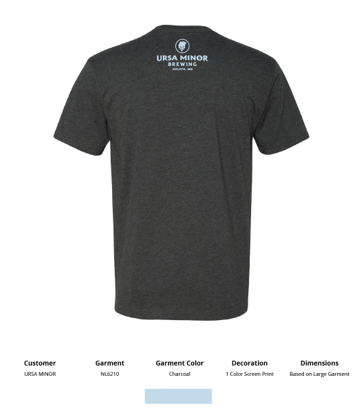 Ursa Next Level Adult Premium Fitted CVC Crew - DSP On Demand