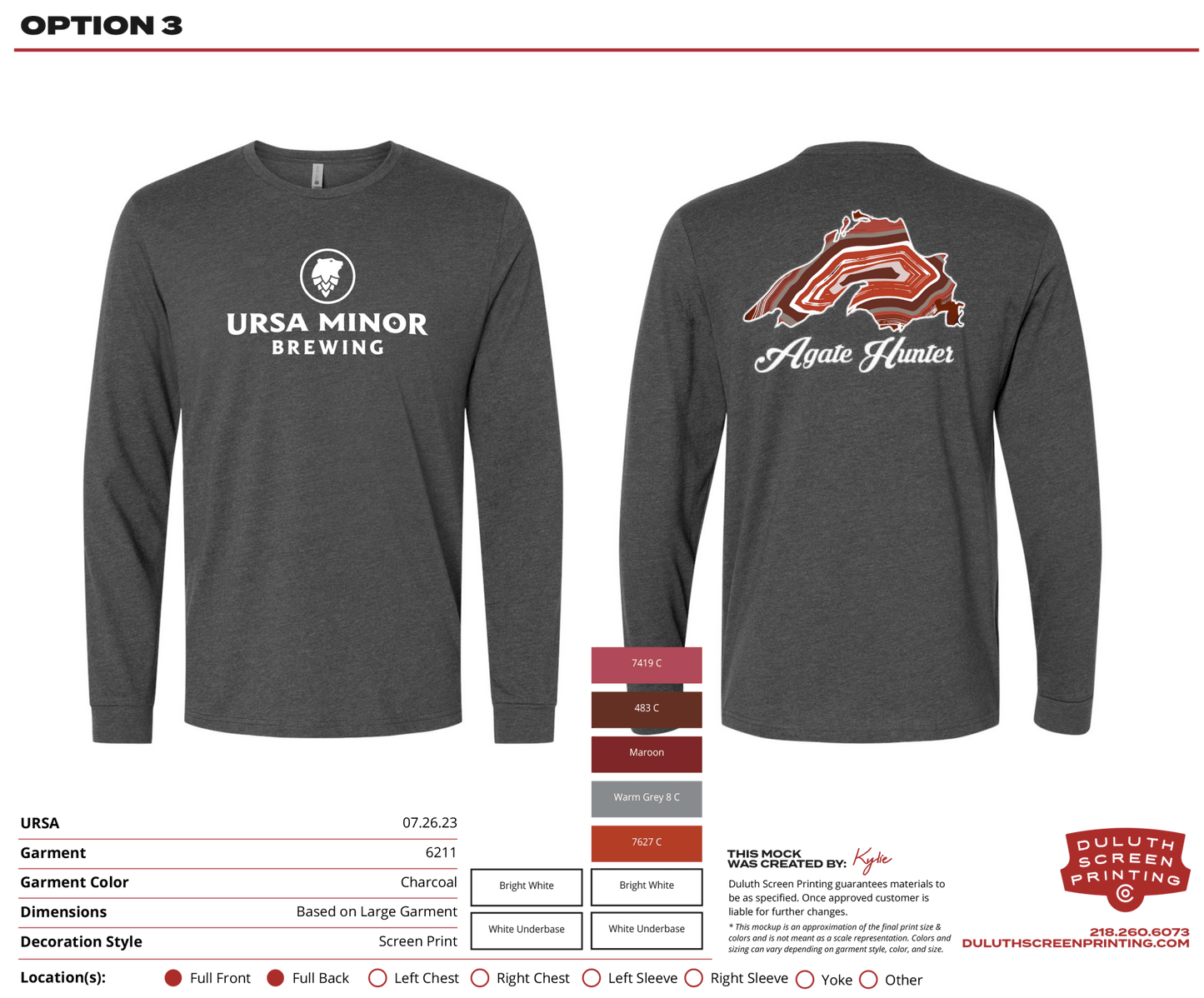 Ursa Next Level Unisex CVC Long Sleeve T-Shirt - DSP On Demand