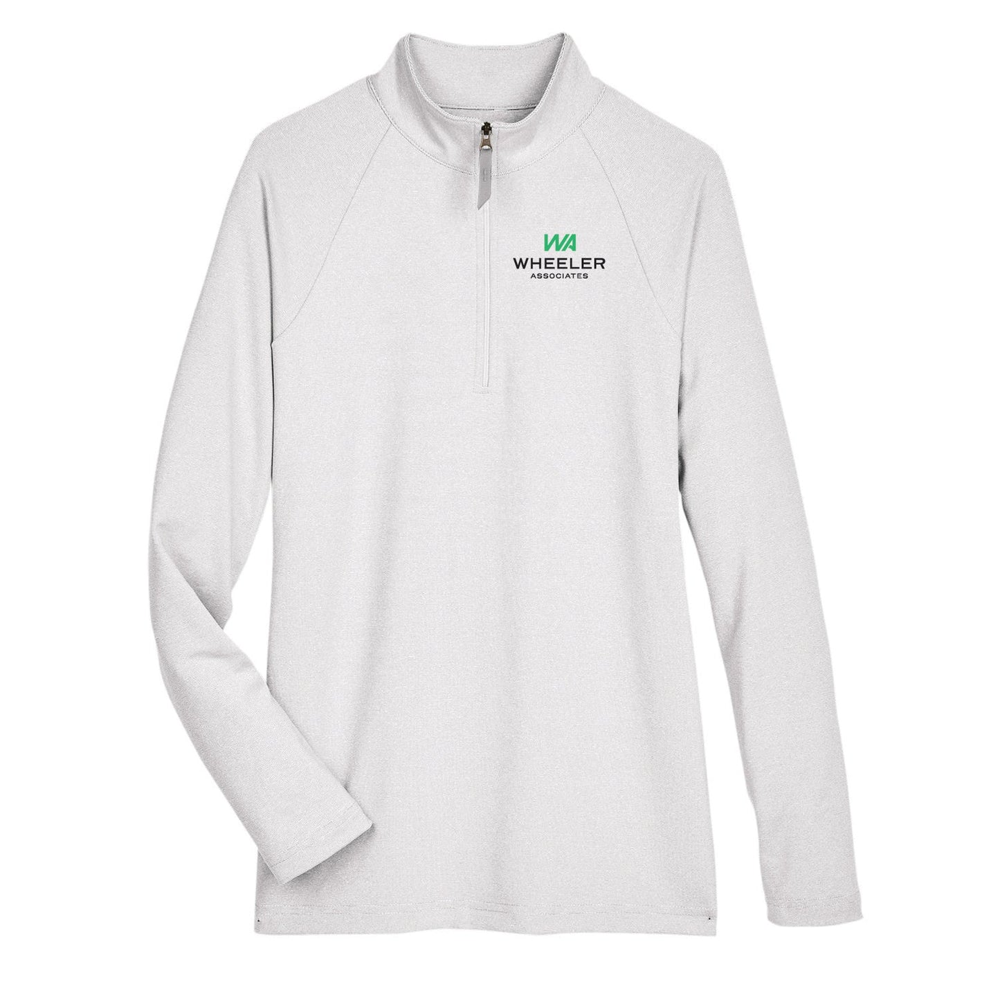 Wheeler Associates Women's Clubhouse Micro-Stripe Quarter-Zip - DSP On Demand