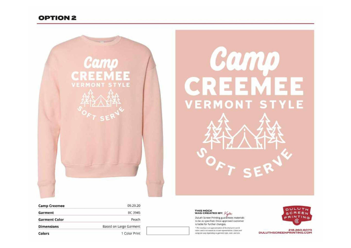 Wild State Camp Creemee Bella+Canvas Unisex Sponge Fleece Drop Shoulder Sweatshirt - DSP On Demand