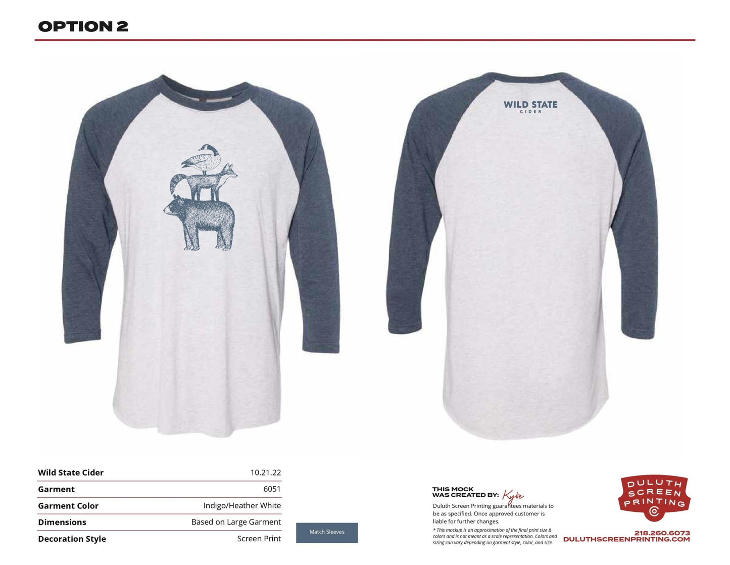 Wild State Next Level Unisex Tri-Blend 3/4-Sleeve Raglan Tee - DSP On Demand