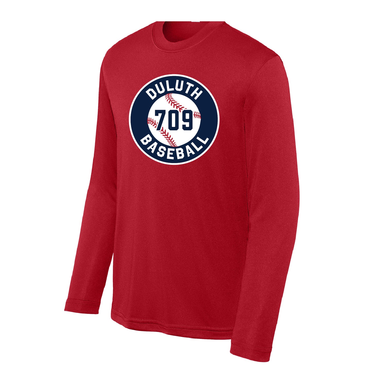 709 Badge Youth Long Sleeve Athletic Tee