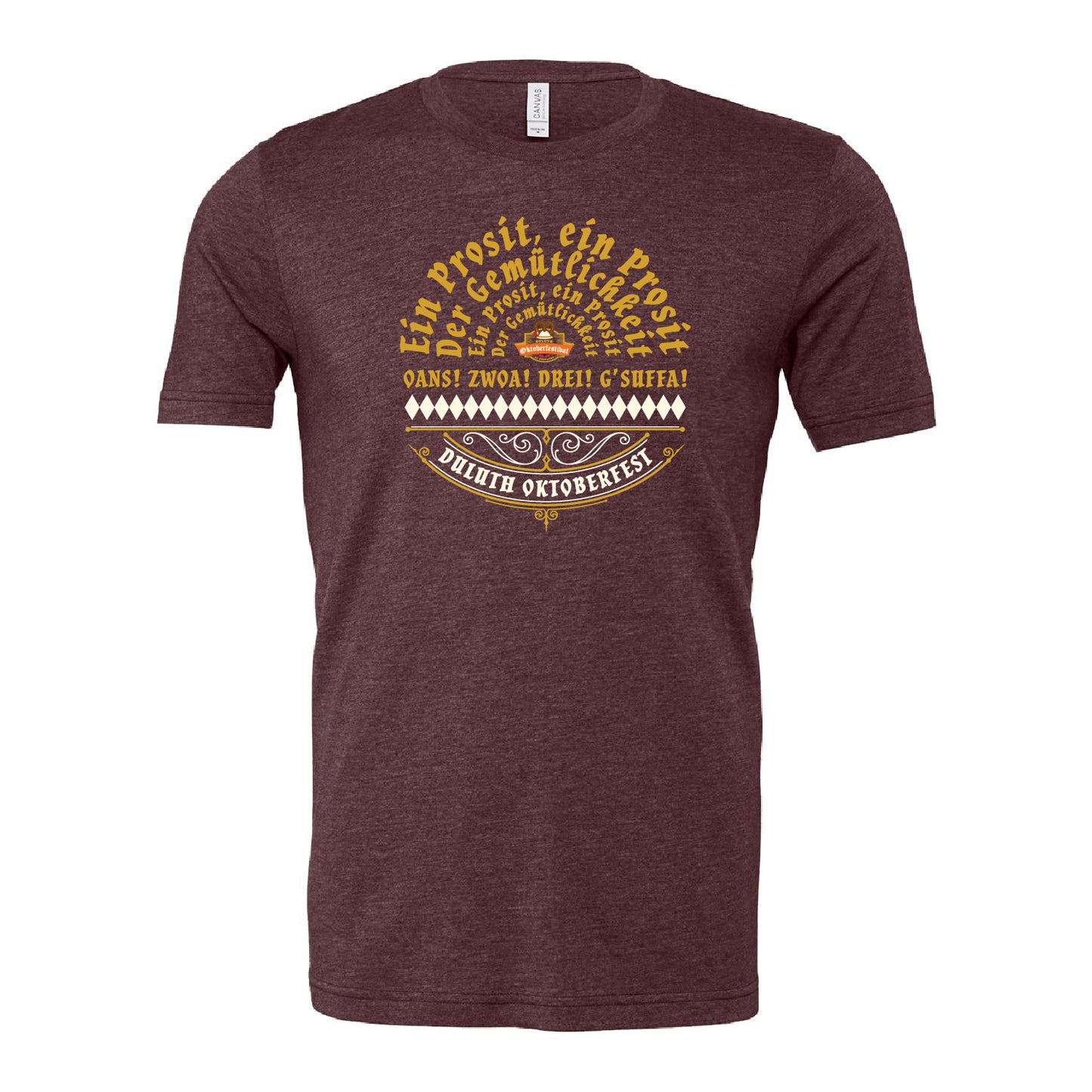 Duluth Oktoberfestival 2024 Jersey Tee Design 4