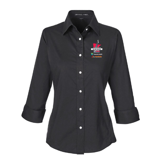 Duluth Airshow Board Member Ladies' Perfect Fit™ 3/4-Sleeve Stretch Poplin Blouse