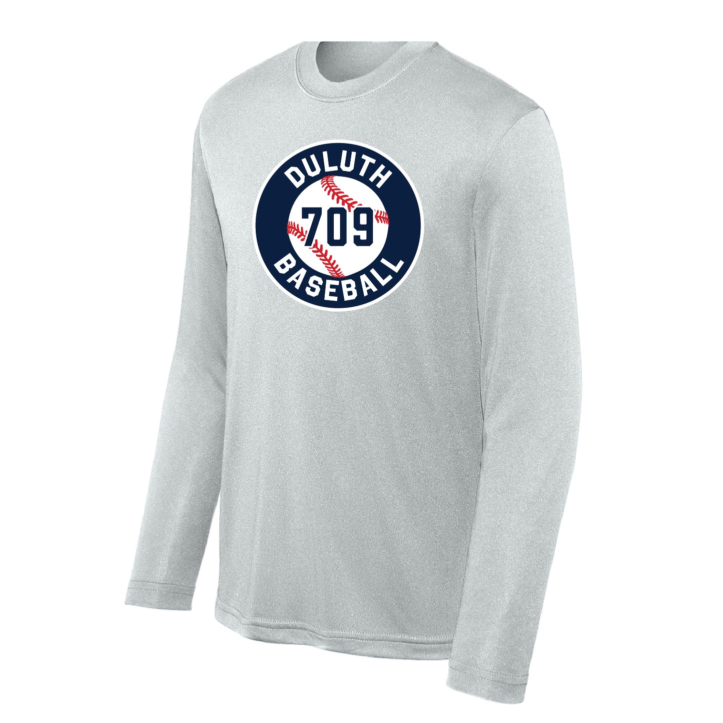 709 Badge Youth Long Sleeve Athletic Tee