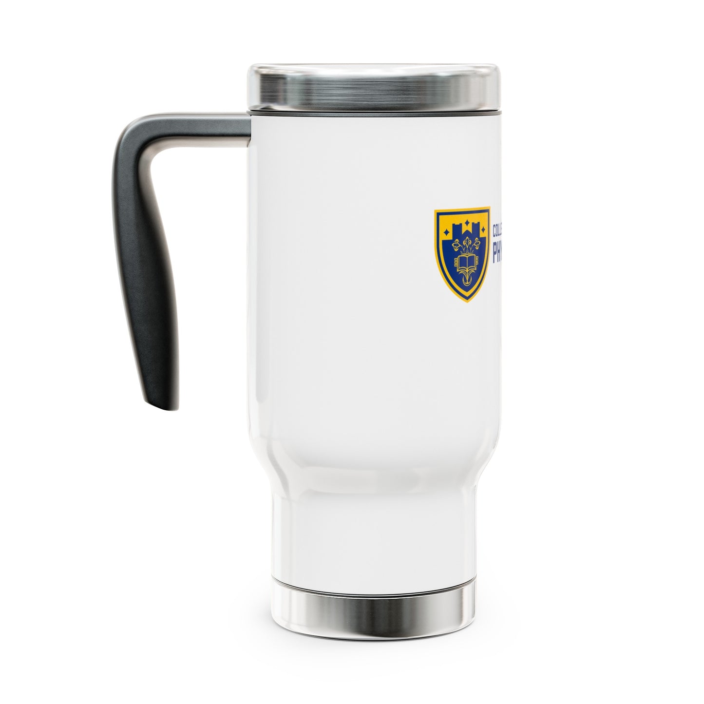 CSS DPT Stainless Steel Travel Mug with Handle, 14oz